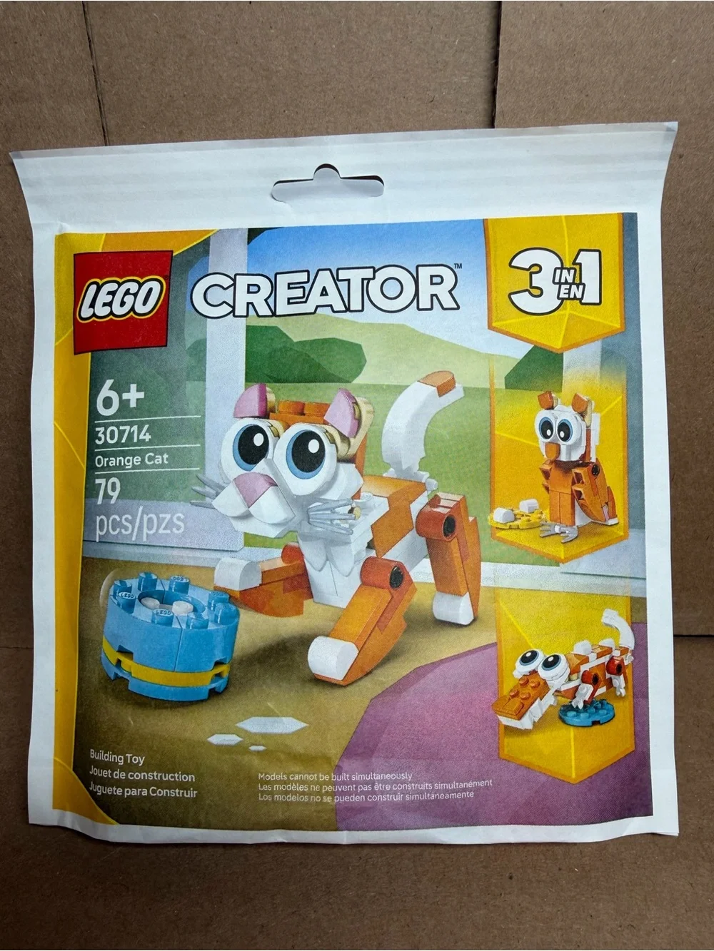 Lego 30714 Creator Orange and White 3-in-1 Build Set